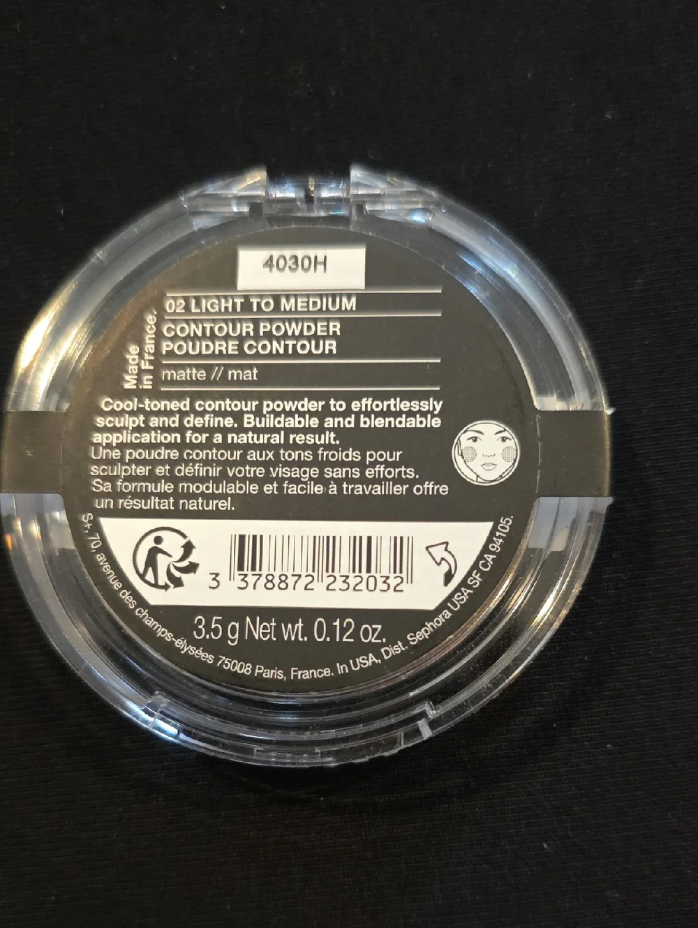 Sephora Contour Powder 02 Warm Beige